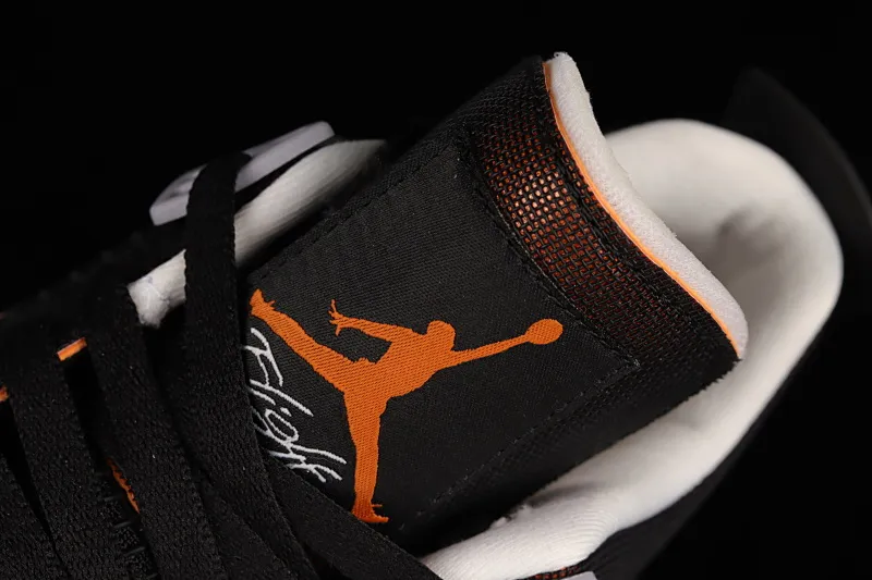 All categories Air Jordan Jordan series basketball shoes Air Jordan 4 Pure original Air Jordan 4 Retro SE AJ4 Joe 4 brass black orange starfish orange CW7183-100